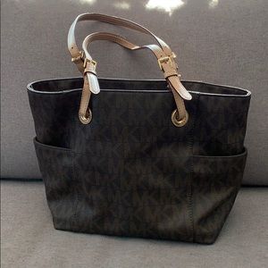 Michael Kors leather tote